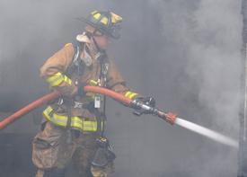 January 2011 - Barn Fire - 800 block of Sondie Drive - eldersburg.patch.com Photo